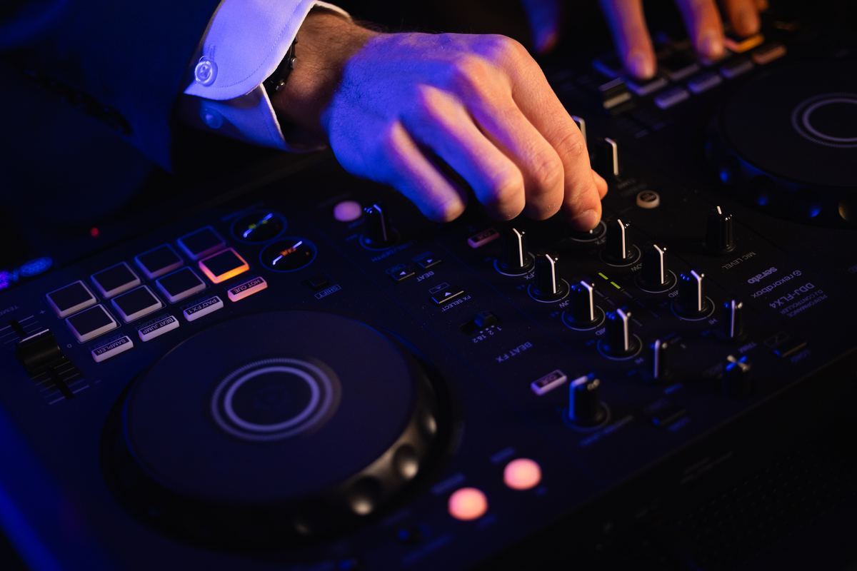 Professional DJ controller — O'Donohue Wedding Music Michigan